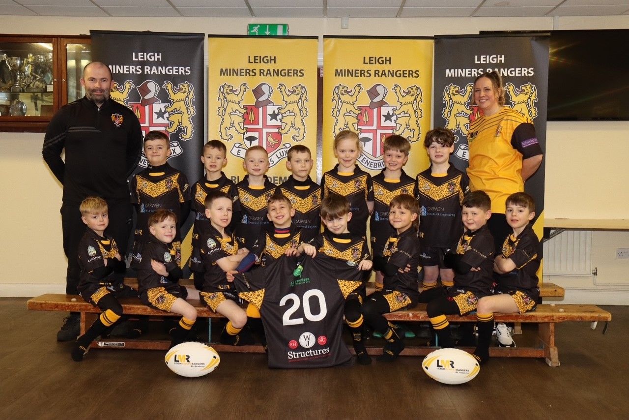 Supporting Grassroots Sports: WJ Structures Sponsors Leigh Miners Rangers RL Academy