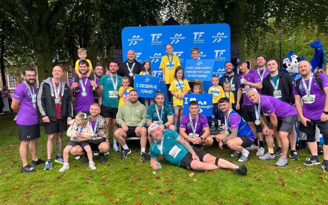 Structures Group Conquers the RunThrough Warrington Running Festival